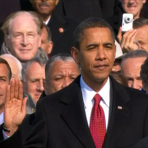 Barack Obama a mai depus o dată jurământul pentru funcţia de preşedinte al SUA