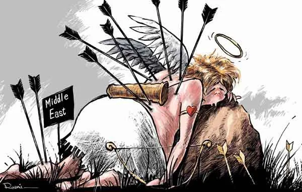 Ziua Îndrăgostiţilor în caricaturi