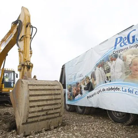 Procter&Gamble începe producţia din 2010 la a doua fabrică în România