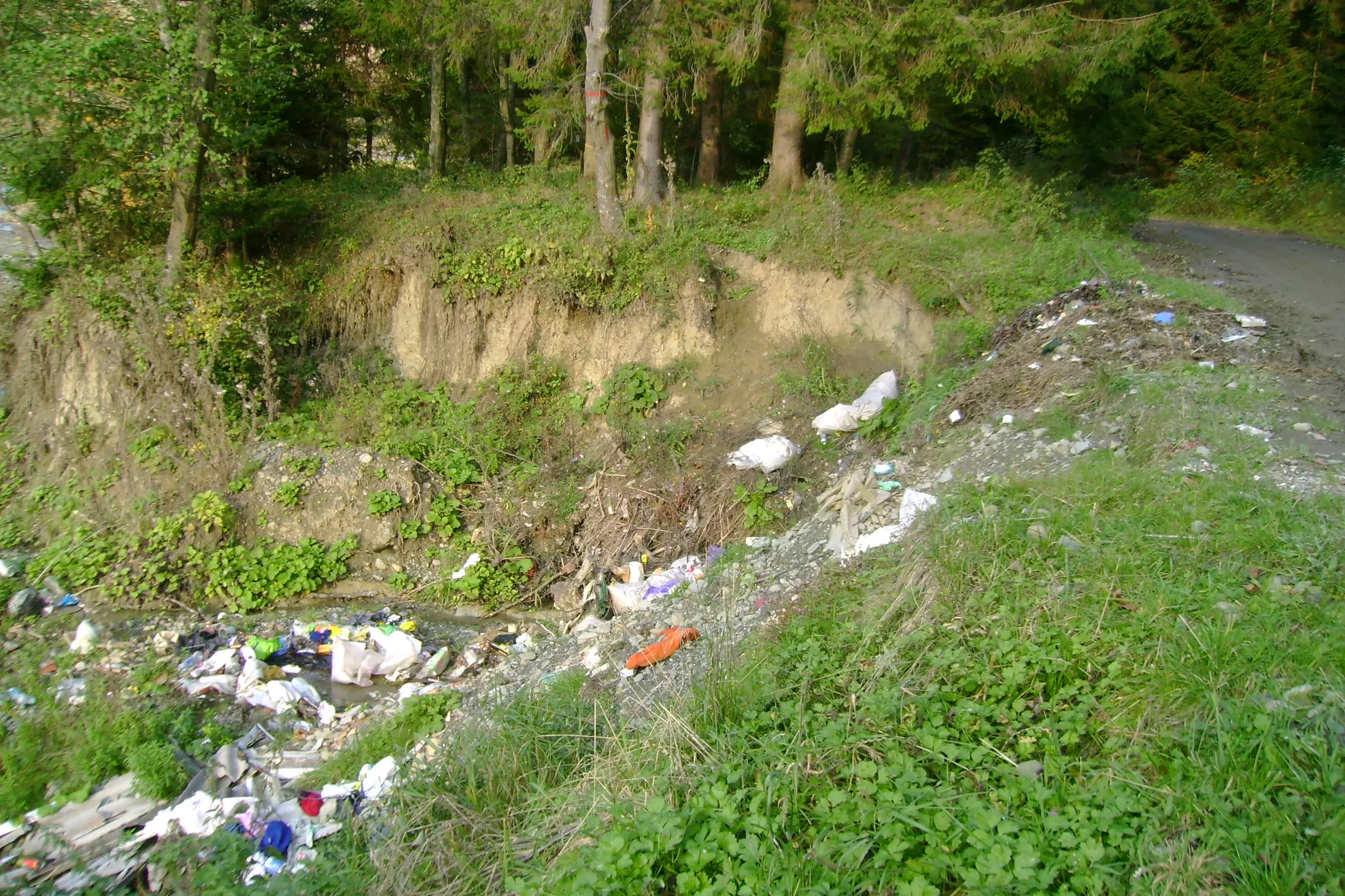 Comuna Baia din Suceava, drum de ţară