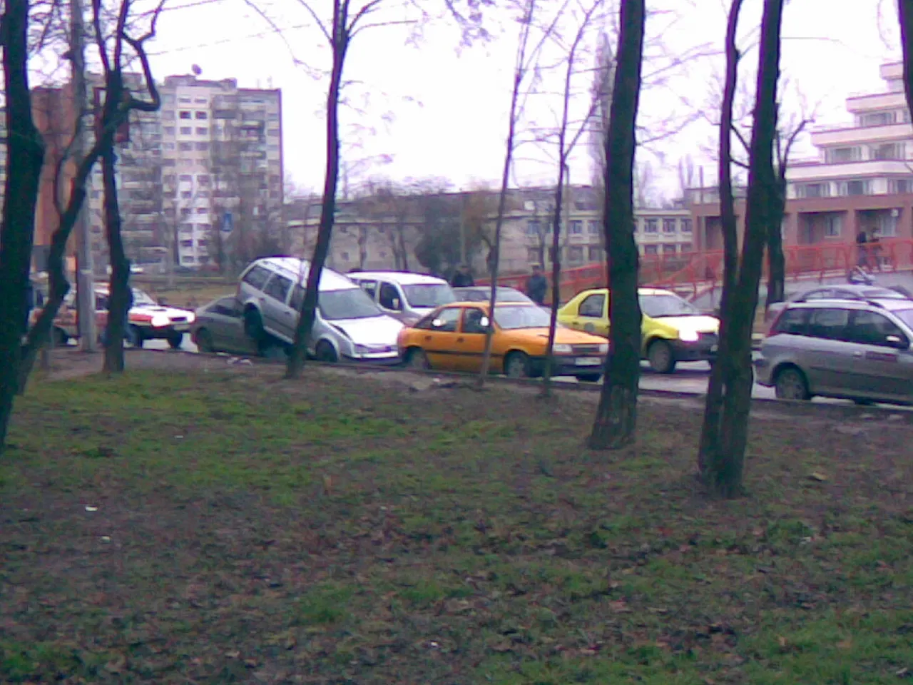 Accident pe o stradă din Iaşi