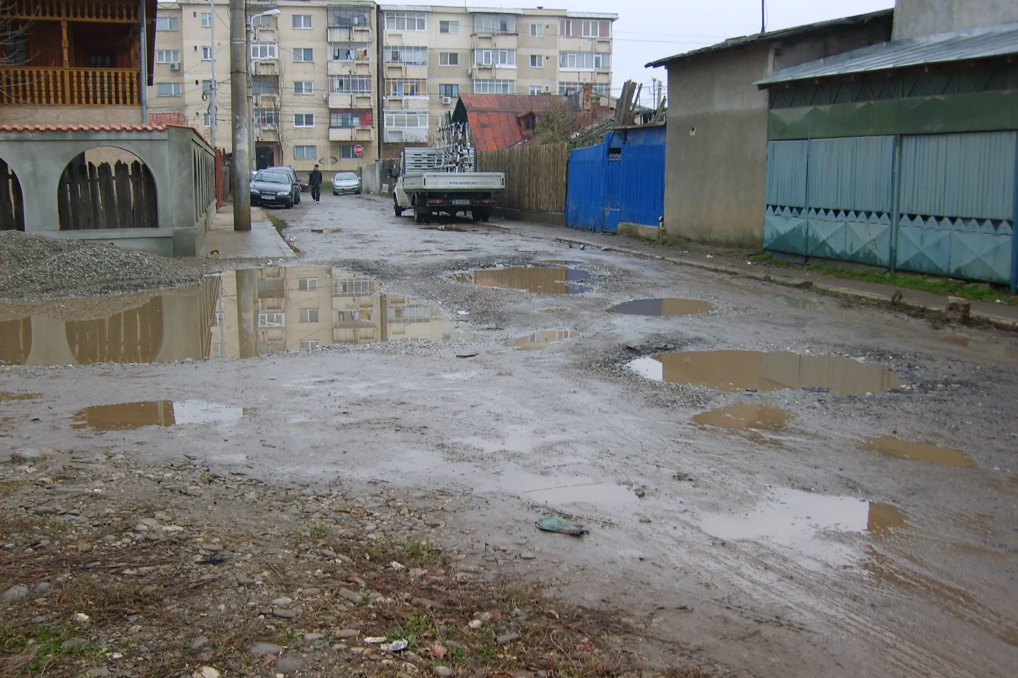 Strada Lunca Prutului, cartierul 9 mai din Ploieşti