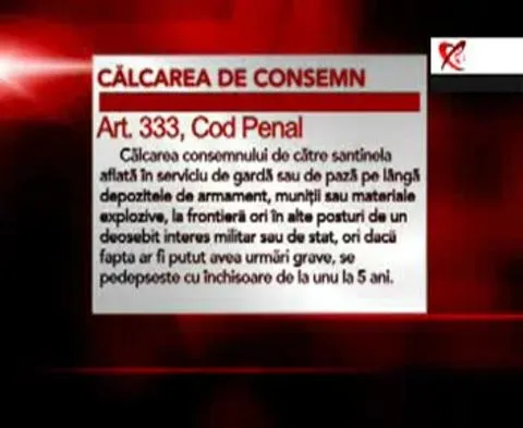Spaimă în familiile celor reţinuţi în ancheta armelor furate din Ciorogârla