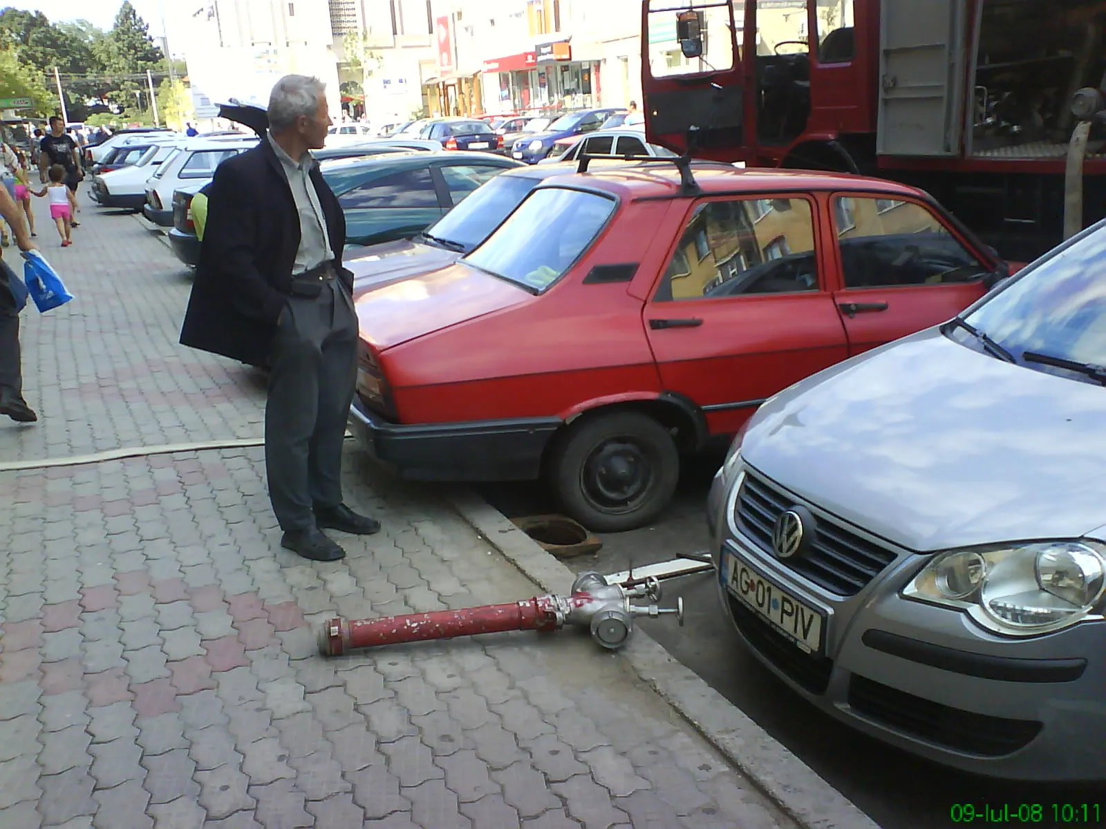 Hidrantul din parcare