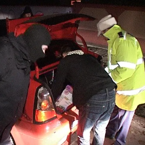 Poliţia şi Jandarmeria Ilfov au organizat o razie de amploare 