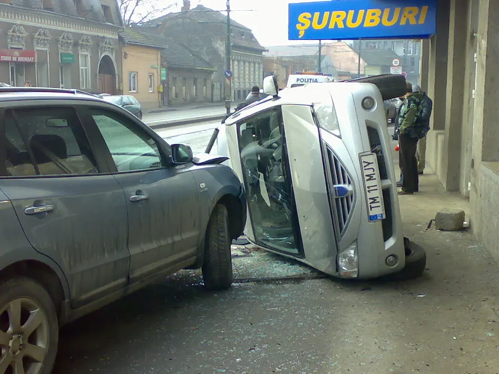 Accident în Timişoara