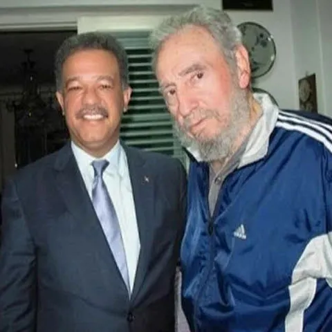 Fidel Castro l-a întâmpinat pe preşedintele Republicii Dominicane