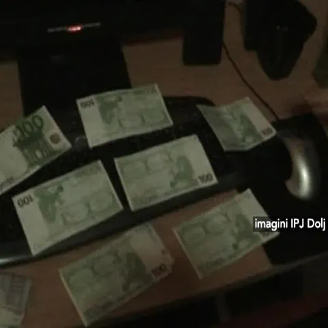 O reţea de falsificatori de valută a fost anihilată la Craiova
