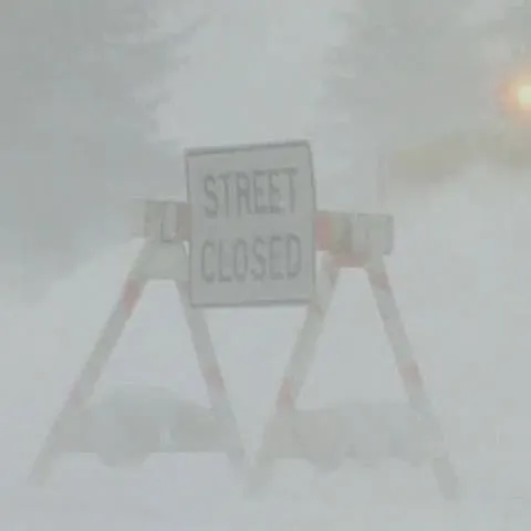 Furtună de zăpadă în statele South Dakota şi Minnesota
