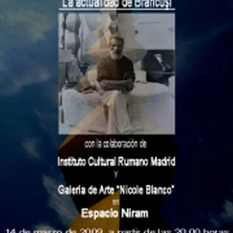Prezentare dramatizată "Actualitatea lui Brâncuşi", astăzi, la Madrid
