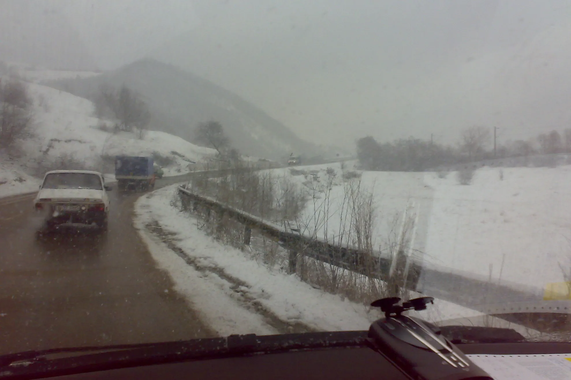 Ninsoare la Suceava