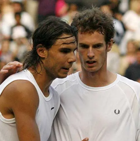Andy Murray, bătut măr de Rafael Nadal la Indian Wells
