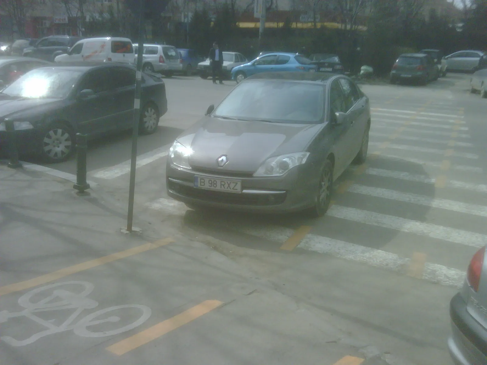 Parcare neregulamentară în Capitală