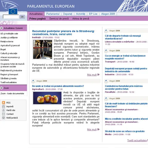 Political parties in Romania give final touches to candidate lists for the European Parliament 