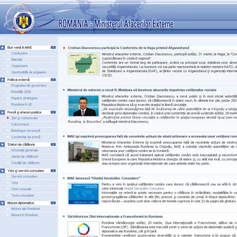 MAE verifică informaţiile despre permisele false eliberate de soţia consulului Dinu