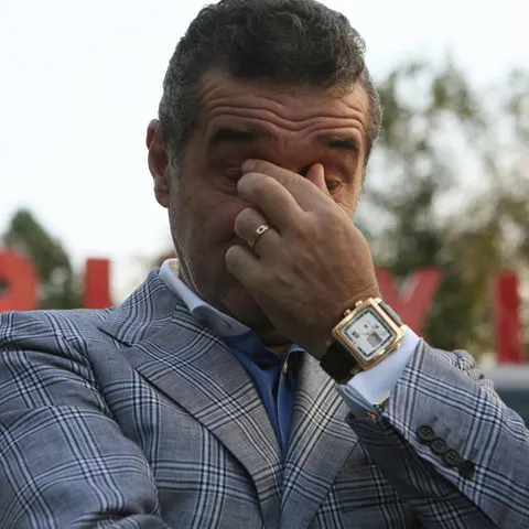 Gigi Becali nu a putut urmări meciul Steaua - Gloria Bistriţa
