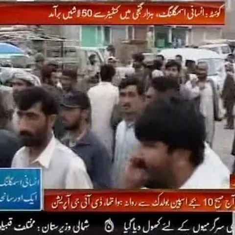 46 de refugiaţi afgani, găsiţi morţi într-o remorcă, în Pakistan 
