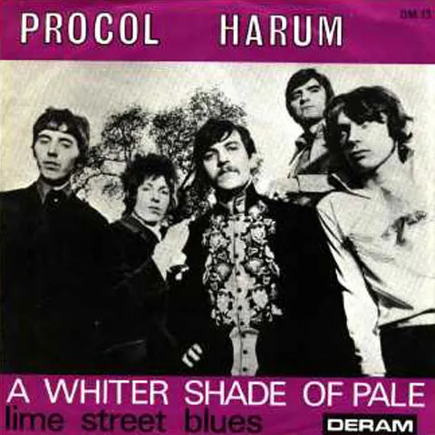 "Whiter Shade Of Pale", cea mai ascultată melodie în locurile publice din Marea Britanie