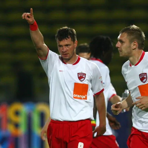 Marius Niculae: "Nu ţintesc titlul de golgheter, ci Cupa şi campionatul cu Dinamo"