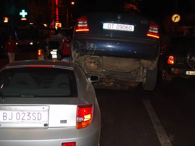 Accident în Bucureşti