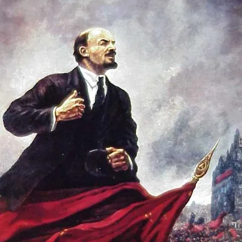Comuniştii, călăuziţi de Voronin, au depus flori la monumentul lui Lenin