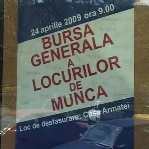La bursa locurilor de muncă din Braşov s-au înscris doar 40 de firme 