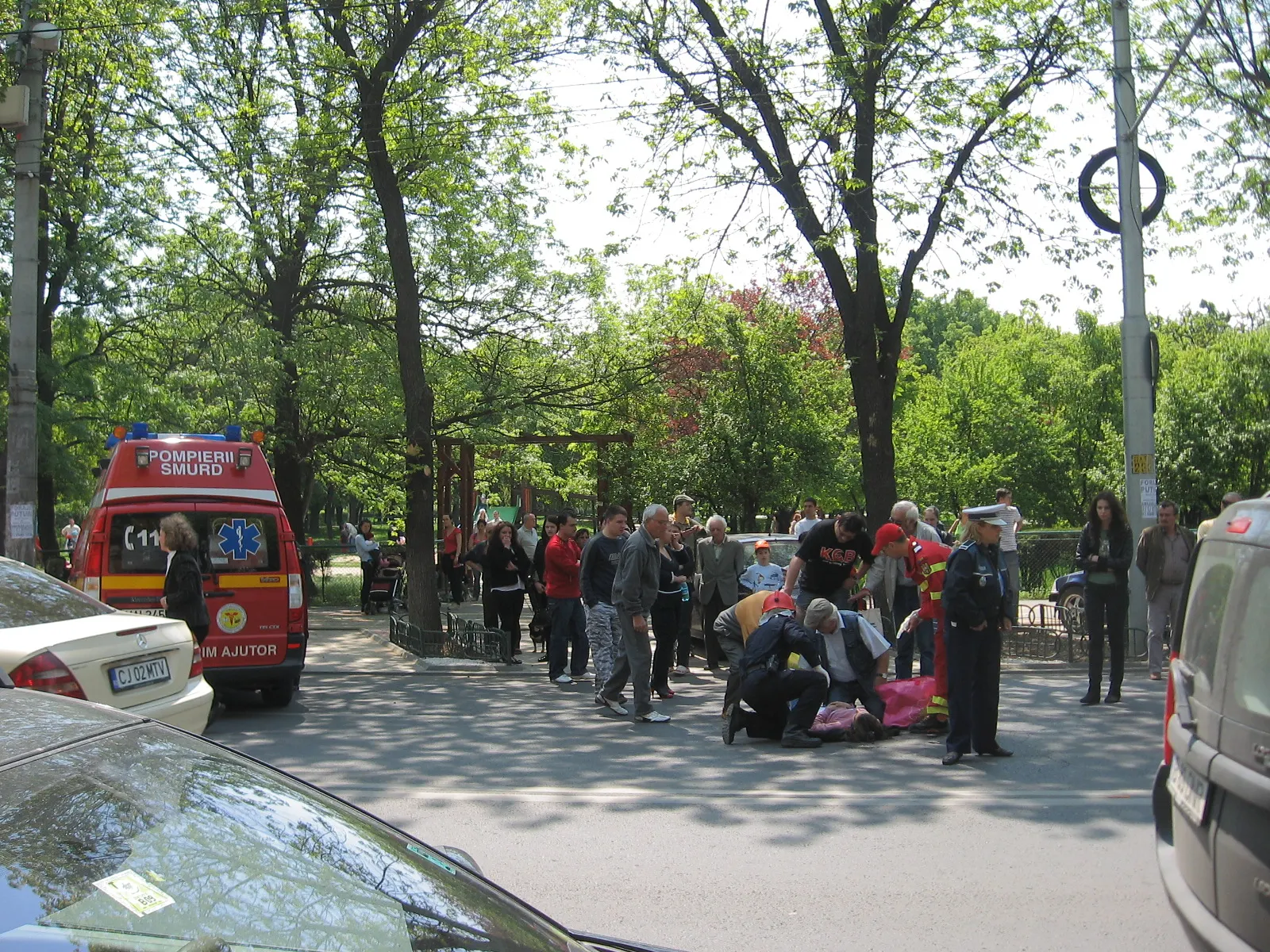 Accident pe bulevardul Tineretului din Capitală