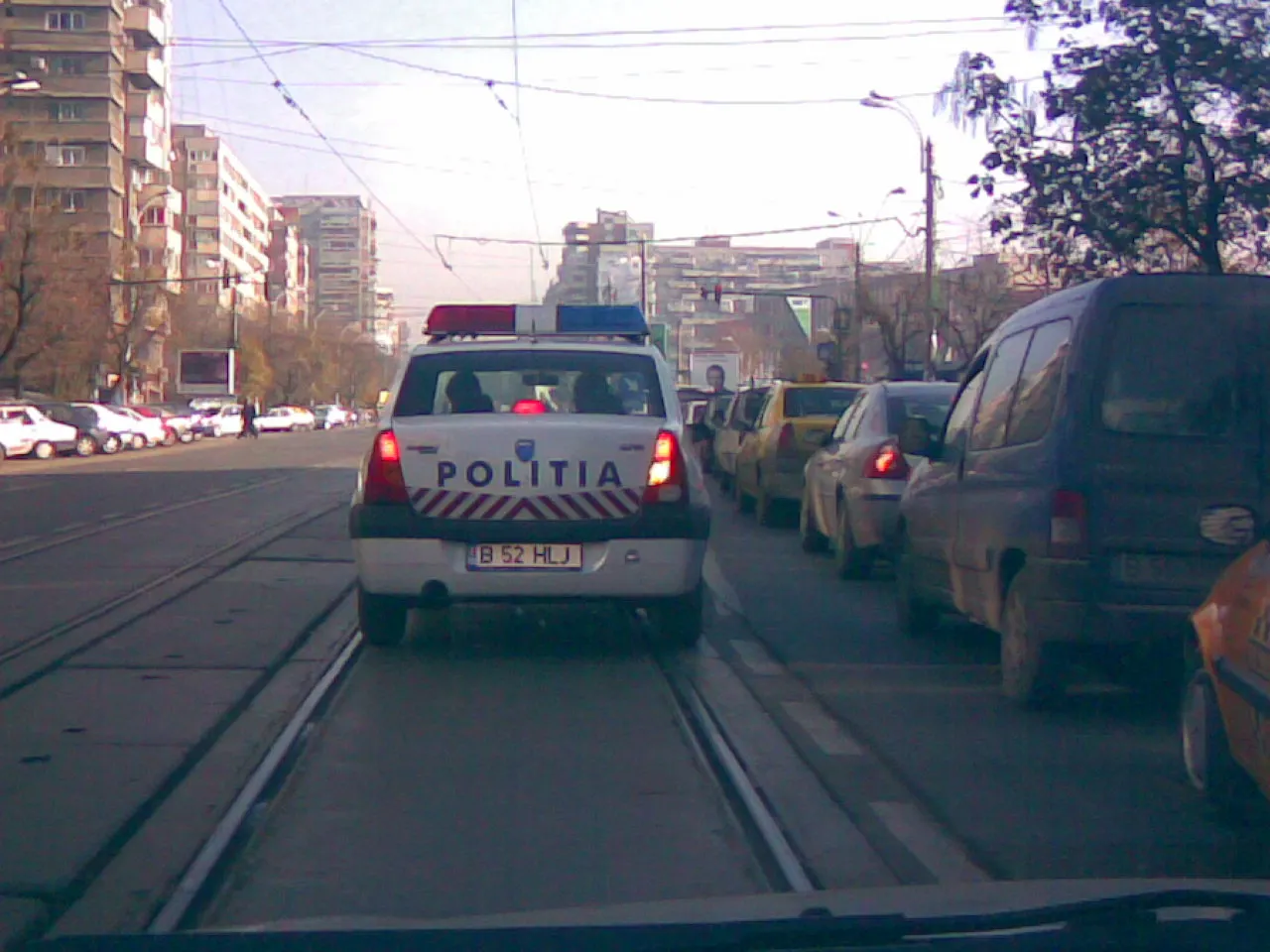 Şi poliţiştii fac greşeli în trafic
