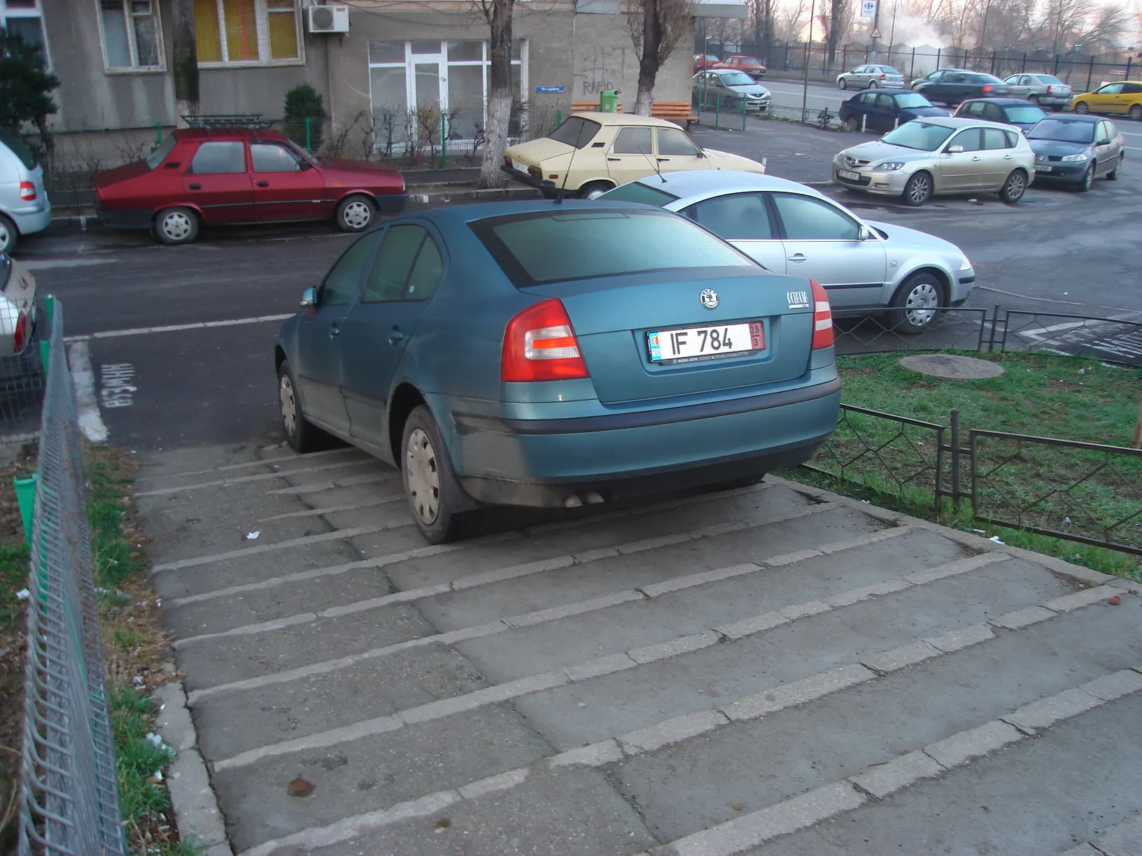Cum parchează unii