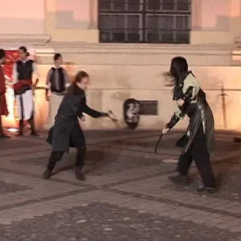 Studenţii din Sibiu au organizat un spectacol inedit 