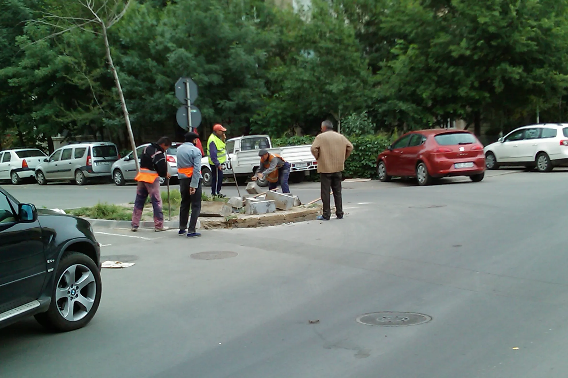 Borduriada, pe strada Nerva Traian din Capitală 