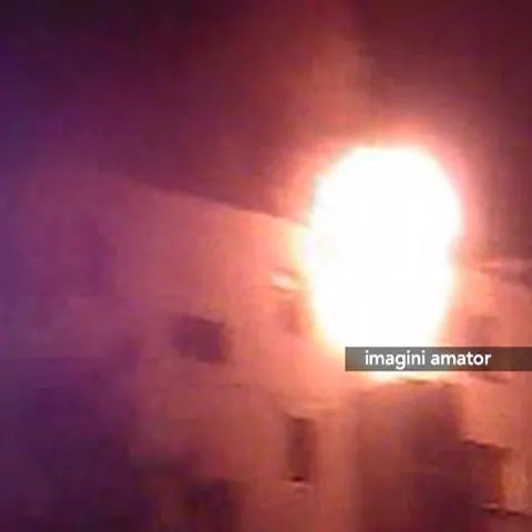 Un apartament din Orăştie, judeţul Hunedoara, a ars în întregime 