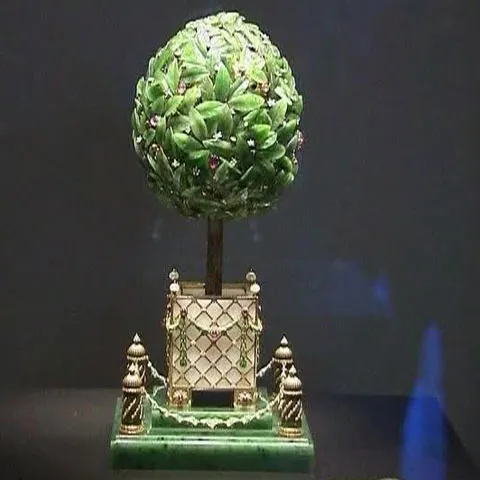 Muzeul Puşkin găzduieşte o colecţie rară de ouă şi bijuterii Faberge 