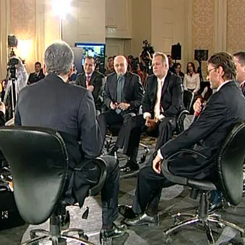 Premierul Emil Boc a participat astăzi la o întâlnire a "Guvernului Privat" 