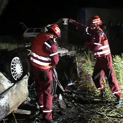 Un şofer a murit pe loc în urma unui accident de maşină