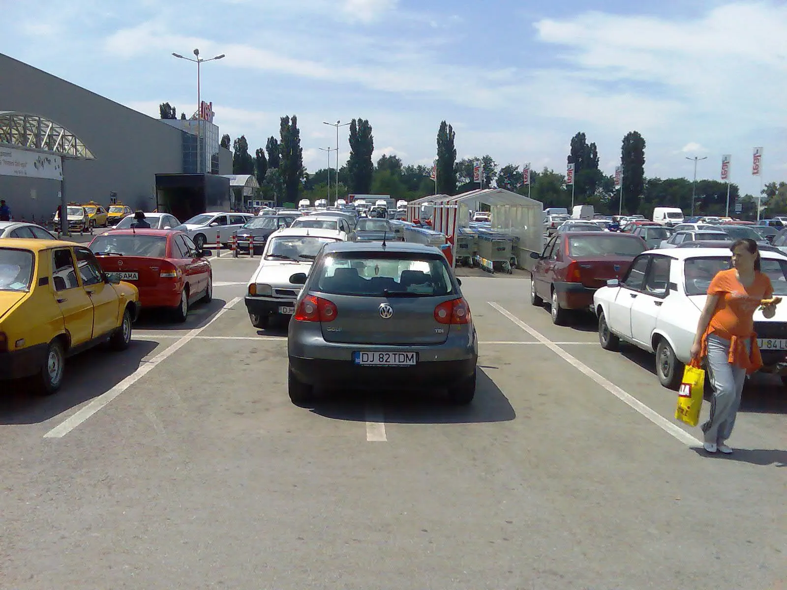 Parcarea pe două locuri