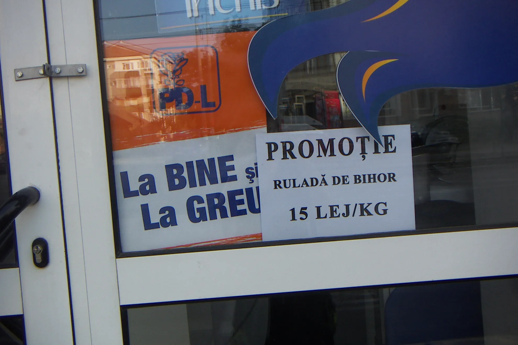 Afişe electorale în locuri nepotrivite