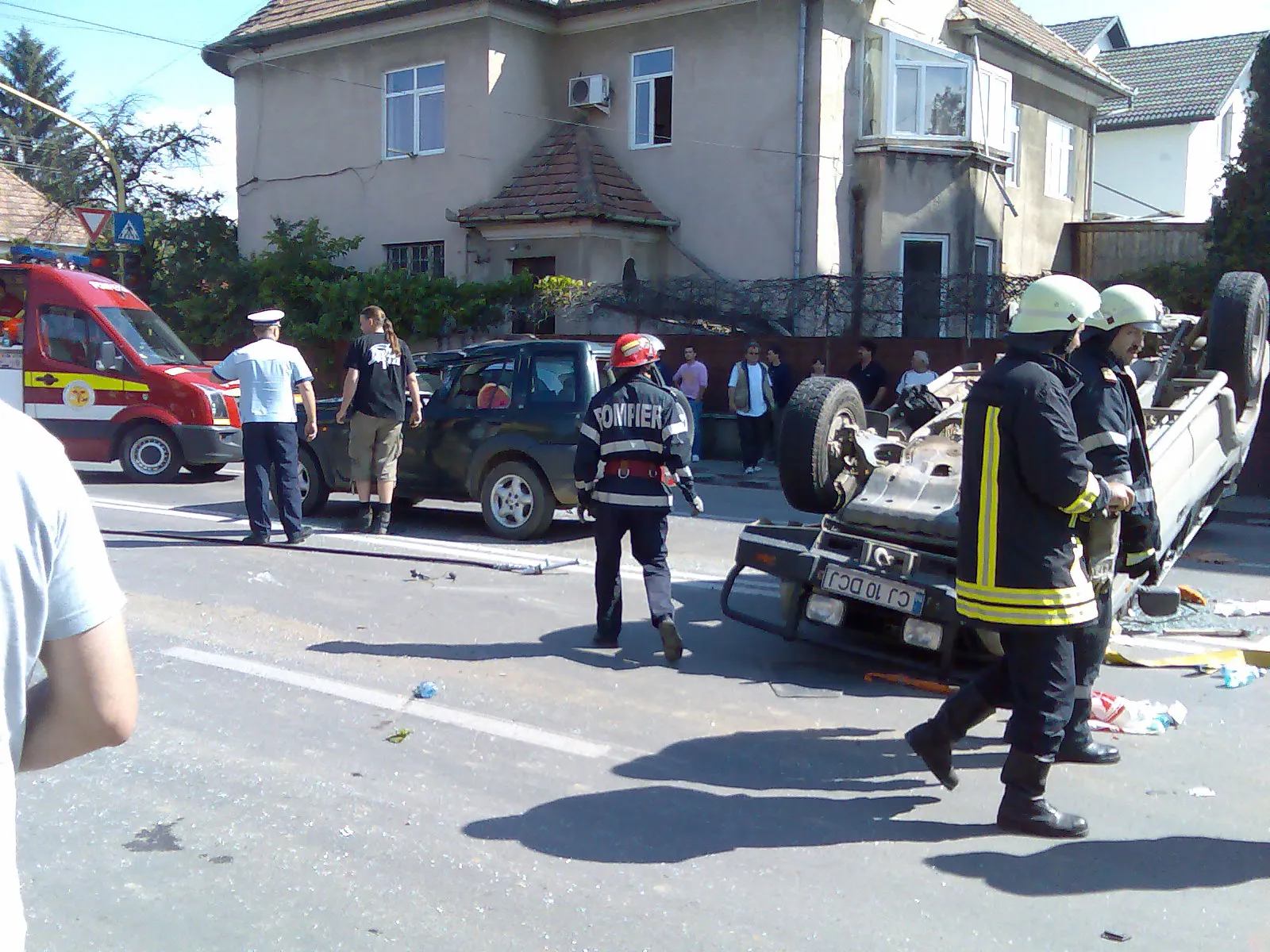 Accident la Cluj Napoca