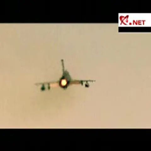EXCLUSIV REALITATEA TV: Imagini de la o tragere cu rachete pe mare dintr-un MIG