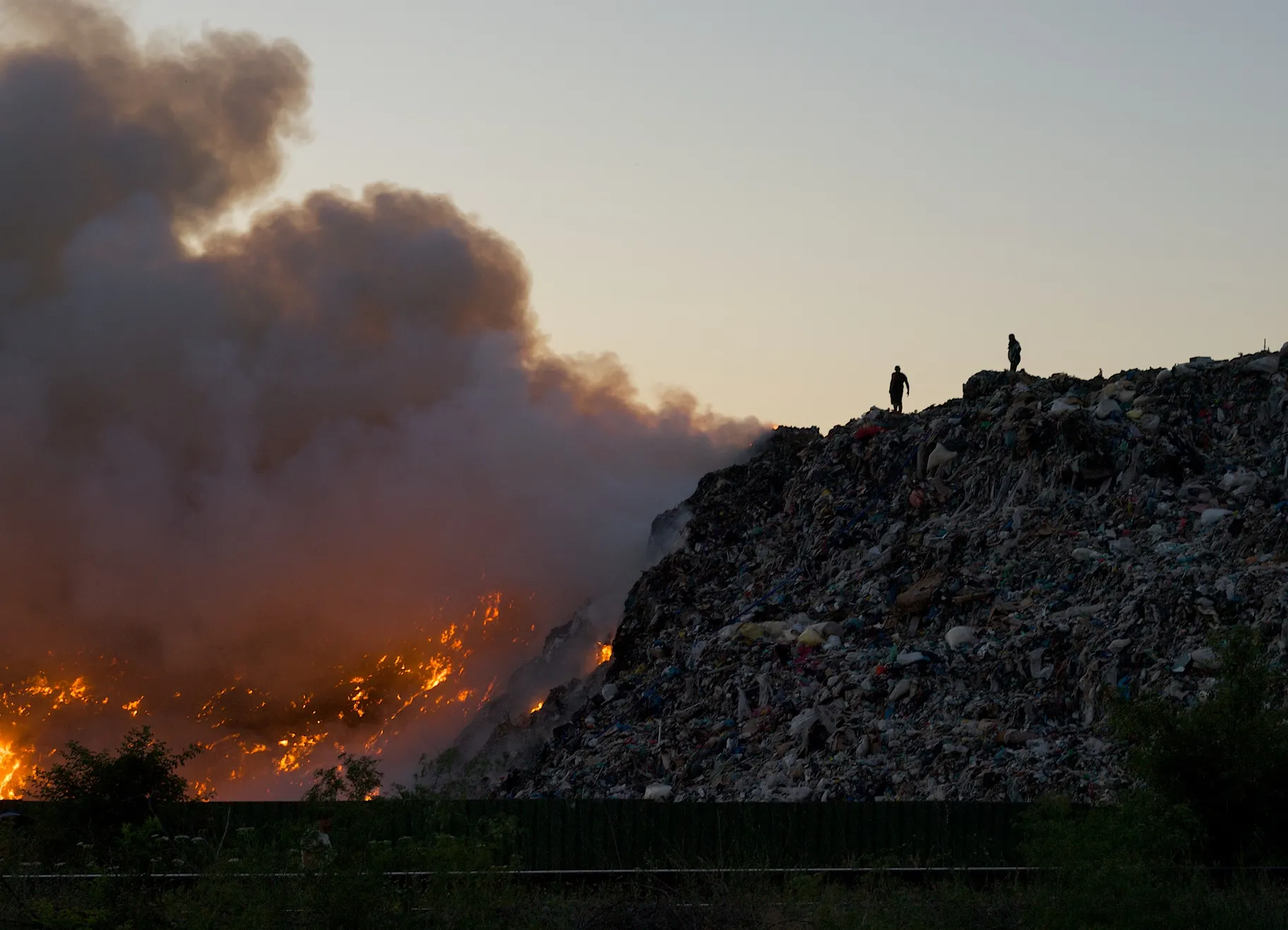 Incendiu la Glina