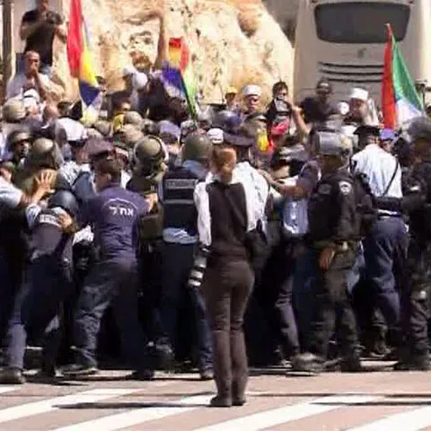 Un protest al druzilor s-a transformat în confruntări cu poliţia, la Ierusalim 