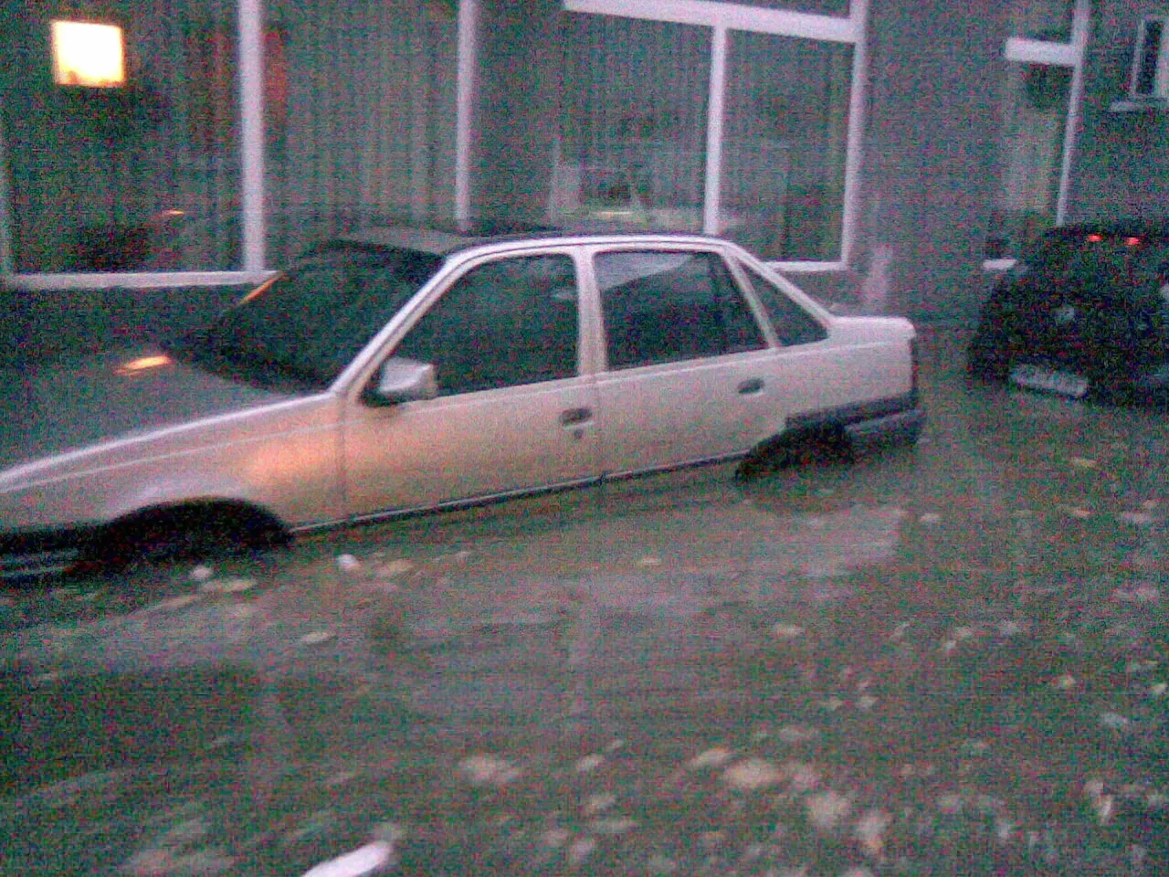 Inundaţii la Baia Mare