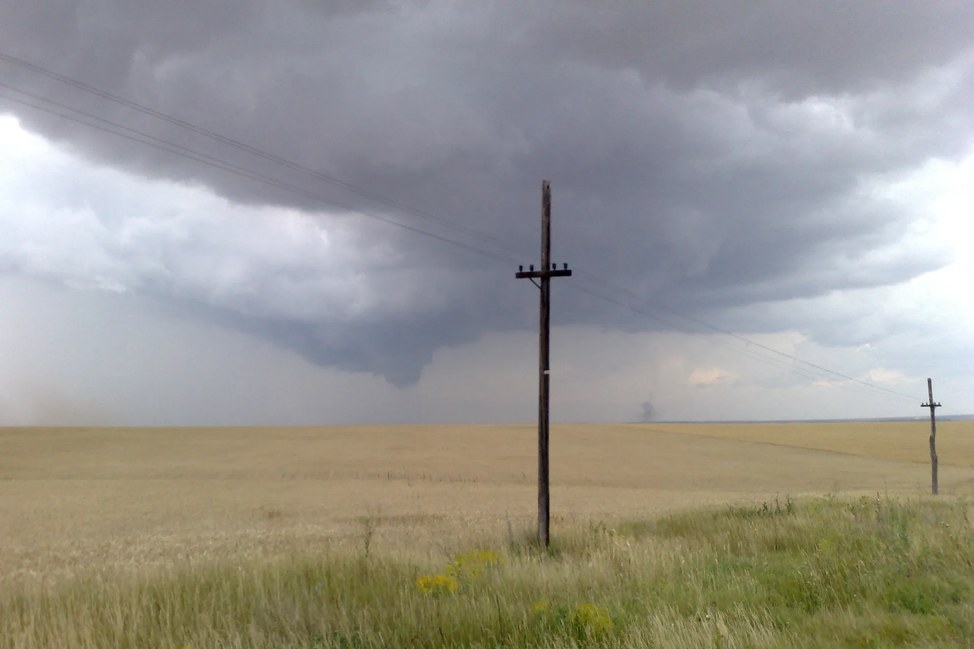 Tornadă la Constanţa