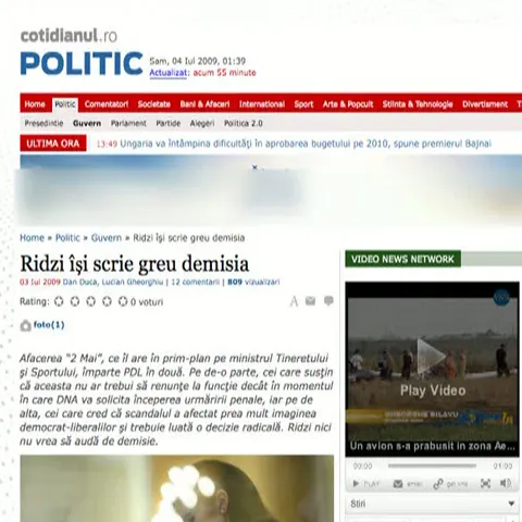 Cotidianul: Scandalul Ridzi a împărţit PD-L în două