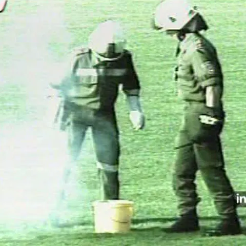 Fanii lui Dinamo Zagreb au produs incidente la meciul cu Steaua