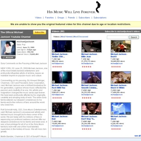 Internetul face aproape imposibilă apariţia unui nou Michael Jackson, cred experţii