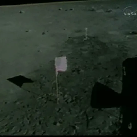 NASA a prezentat cele mai clare imagini ale primului pas al omului pe Lună. VEZI VIDEO