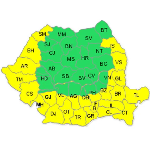 A expirat atenţionarea cod galben de caniculă în Bucureşti şi în 26 de judeţe din vestul, sudul şi estul ţării