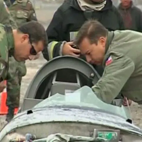 Un pilot din Chile a scăpat teafăr după ce avionul său s-a prăbuşit