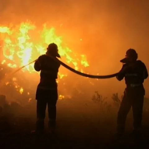 Incendii de proporţii în Harghita